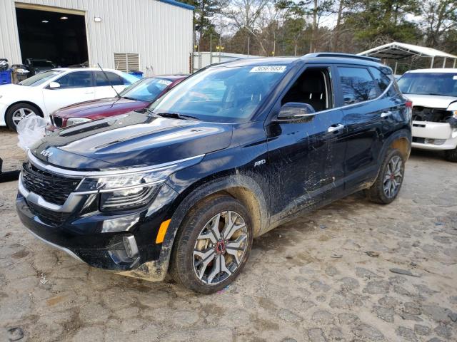 KIA SELTOS SX 2022 with VIN KNDETCA21N7264700 - Photo from auction