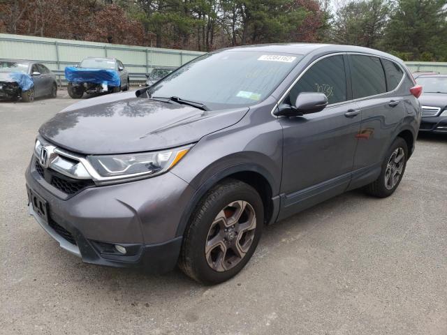 HONDA CR-V EX 2018 with VIN 7FARW2H54JE071324 - Photo from auction