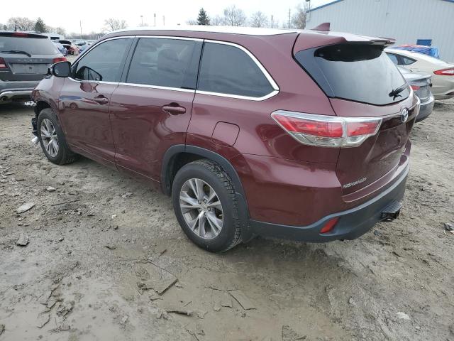 Foto 2 de la subasta – 2015 TOYOTA HIGHLANDER con VIN 5TDJKRFH1FS086330