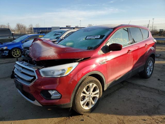 FORD ESCAPE SE 2017 with VIN 1FMCU9G97HUC21511 - Photo from auction