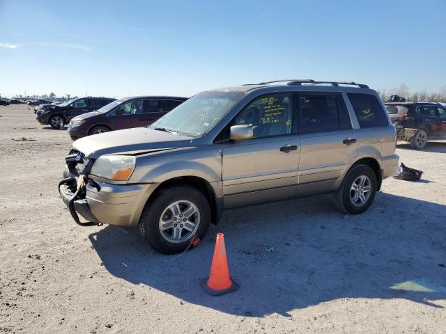 HONDA PILOT EXL 2005 with VIN 5FNYF18635B006352 - Photo from auction