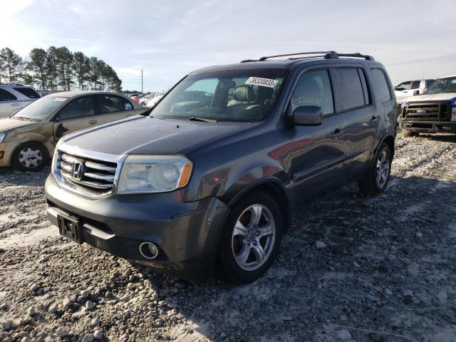 HONDA PILOT EXL 2012 with VIN 5FNYF4H5XCB041962 - Photo from auction