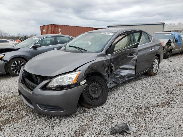 NISSAN SENTRA S 2015 with VIN 3N1AB7AP9FL663651 - Photo from auction