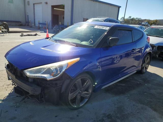HYUNDAI VELOSTER T 2013 with VIN KMHTC6AE2DU157959 - Photo from auction