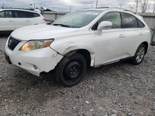 LEXUS RX 350 2010 with VIN JTJZK1BAXA2400177 - Photo from auction