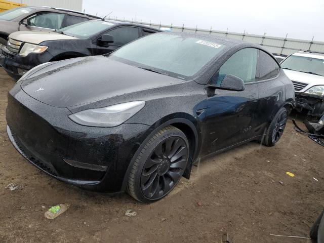 TESLA MODEL Y 2022 مع رقم تعريف المركبة 7SAYGDEF6NF524431 - صورة من المزاد