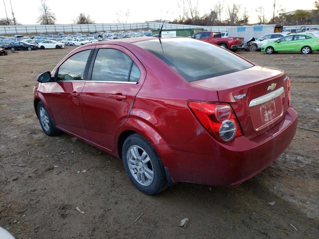 Photo 2 from auction – 2014 CHEVROLET SONIC LT with VIN 1G1JC5SH4E4233044