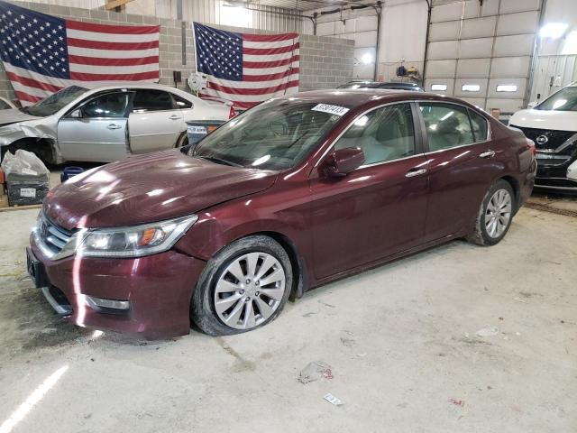 HONDA ACCORD EXL 2013 with VIN 1HGCR2F80DA035599 - Photo from auction