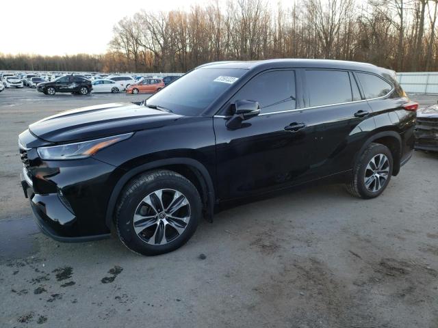 TOYOTA HIGHLANDER 2021 with VIN 5TDGZRBH5MS526848 - Photo from auction