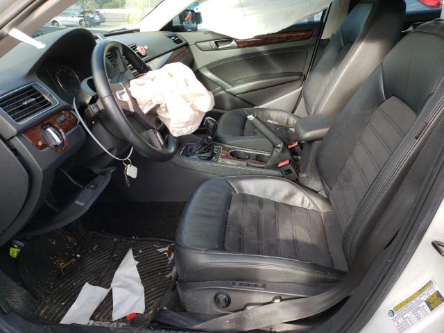Photo 7 from auction – 2013 VOLKSWAGEN PASSAT SEL with VIN 1VWCN7A36DC114375