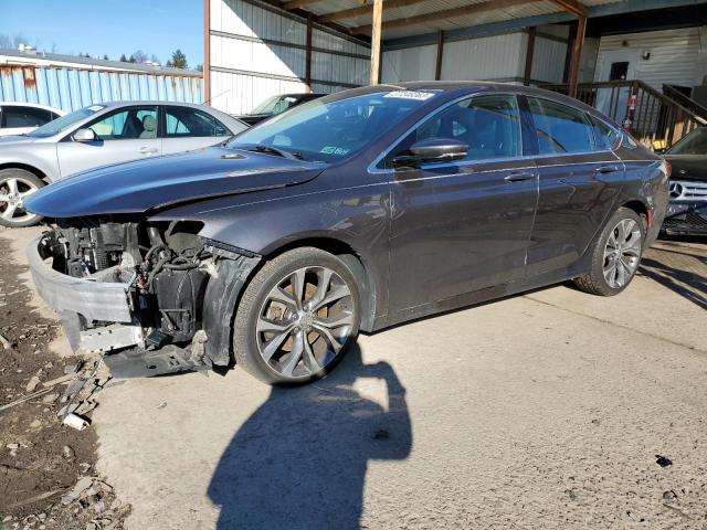 CHRYSLER 200 C 2015 with VIN 1C3CCCEG6FN656344 - Photo from auction