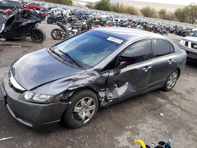 HONDA CIVIC LX 2010 with VIN 19XFA1F58AE028380 - Photo from auction