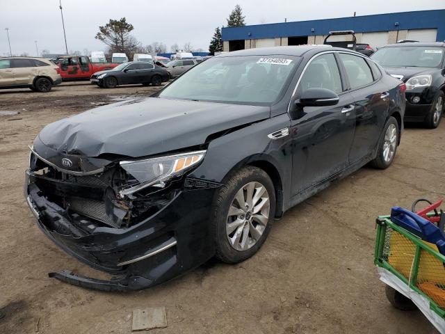 KIA OPTIMA EX 2016 with VIN 5XXGU4L33GG070245 - Photo from auction