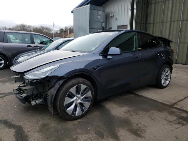 TESLA MODEL Y 2021 with VIN 5YJYGDEEXMF119224 - Photo from auction