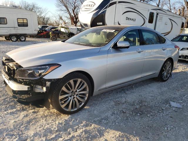 GENESIS G80 ULTIMA 2018 with VIN KMHGN4JF1JU251433 - Photo from auction