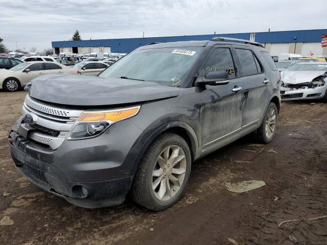 FORD EXPLORER X 2015 with VIN 1FM5K8D81FGC61521 - Photo from auction
