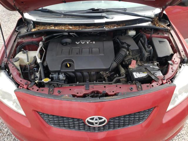 Photo 11 from auction – 2009 TOYOTA COROLLA BA with VIN 1NXBU40E09Z008407