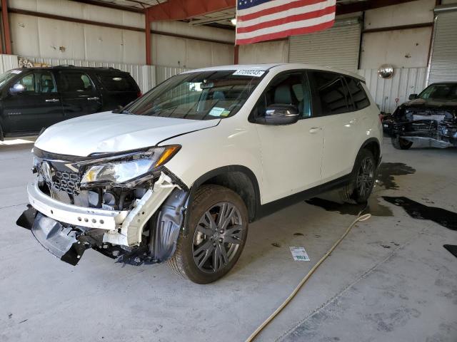 HONDA PASSPORT E 2021 with VIN 5FNYF8H55MB038296 - Photo from auction