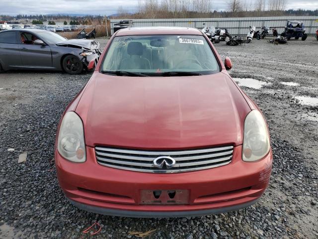 Photo 5 from auction – 2003 INFINITI G35 with VIN JNKCV51E43M007101
