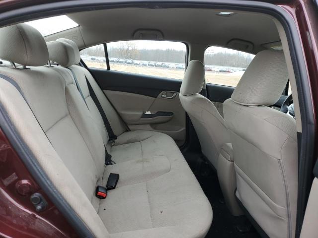 Photo 10 from auction – 2013 HONDA CIVIC LX with VIN 19XFB2F54DE061349