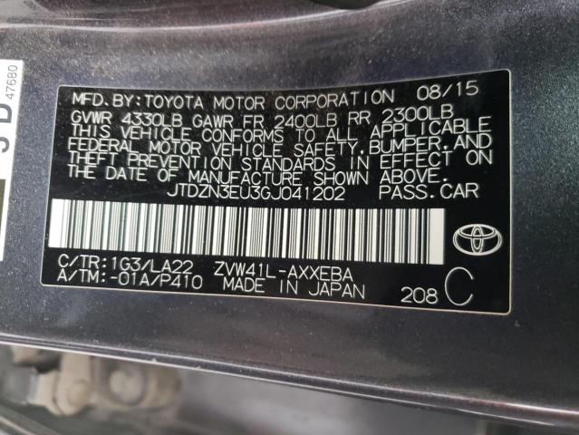 Photo 14 from auction – 2016 TOYOTA PRIUS V with VIN JTDZN3EU3GJ041202