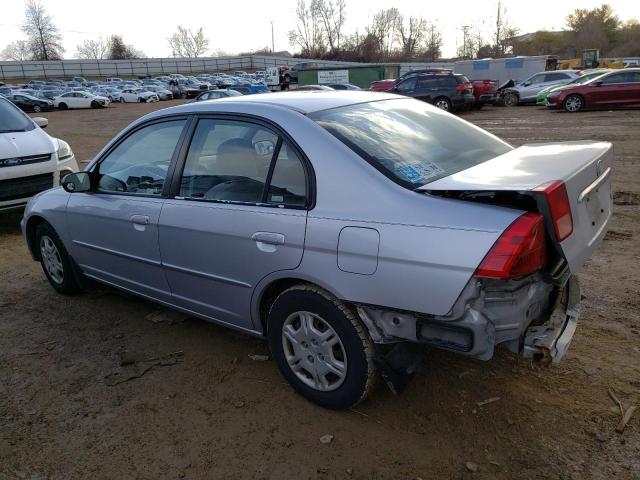 Photo 2 from auction – 2002 HONDA CIVIC LX with VIN 1HGES16652L037341