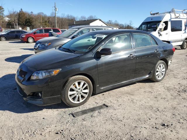 TOYOTA COROLLA BA 2009 with VIN 2T1BU40E99C112346 - Photo from auction