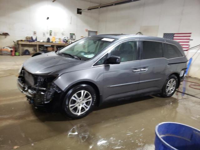 HONDA ODYSSEY EX 2011 with VIN 5FNRL5H60BB081400 - Photo from auction