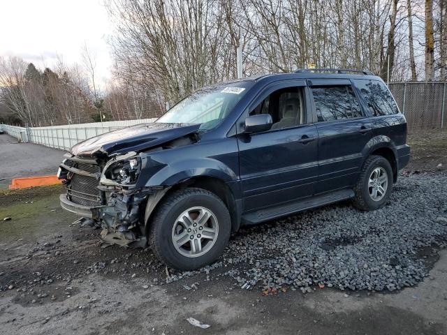 HONDA PILOT EX 2004 with VIN 2HKYF18434H529322 - Photo from auction