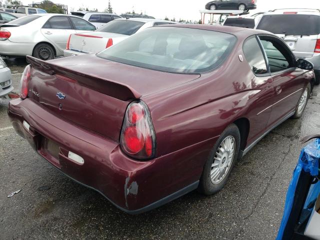 Photo 3 from auction – 2002 CHEVROLET MONTE CARL with VIN 2G1WW12E629103254