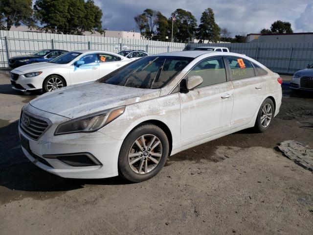 HYUNDAI SONATA SE 2017 with VIN 5NPE24AF7HH579156 - Photo from auction