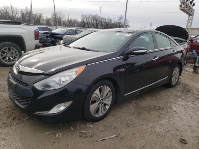 HYUNDAI SONATA HYB 2014 with VIN KMHEC4A47EA106688 - Photo from auction