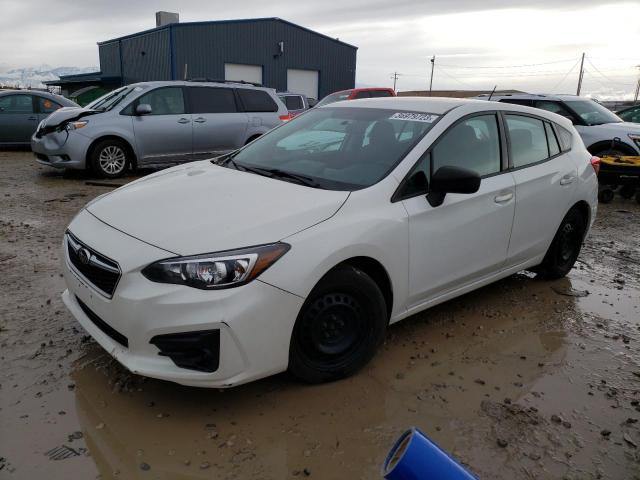 SUBARU IMPREZA 2018 with VIN 4S3GTAA60J3700177 - Photo from auction