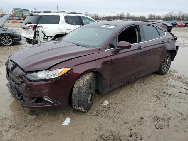 FORD FUSION SE 2017 with VIN 3FA6P0H91HR404886 - Photo from auction