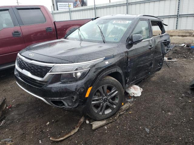 KIA SELTOS S 2021 with VIN KNDEU2AA9M7200059 - Photo from auction