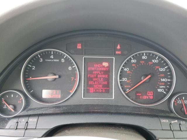 Photo 9 from auction – 2004 AUDI A4 1.8T QU with VIN WAULC68E14A299034