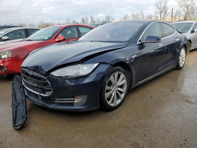 TESLA MODEL S 2014 with VIN 5YJSA1H18EFP50392 - Photo from auction