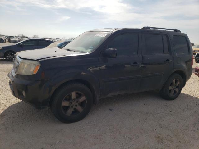 HONDA PILOT EXL 2011 with VIN 5FNYF3H59BB010615 - Photo from auction