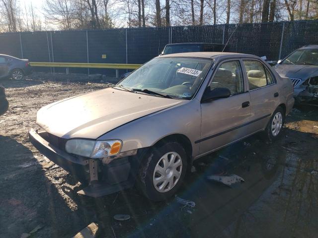 TOYOTA COROLLA 2001 with VIN 2T1BR12E11C420015 - Photo from auction