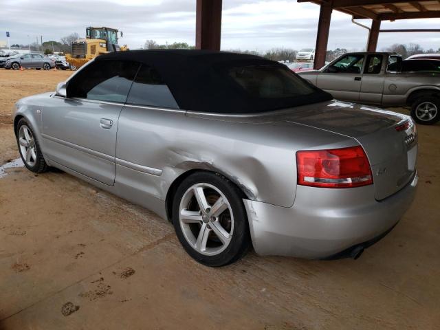 Photo 2 from auction – 2008 AUDI A4 3.2 CAB with VIN WAUDH48H38K007386