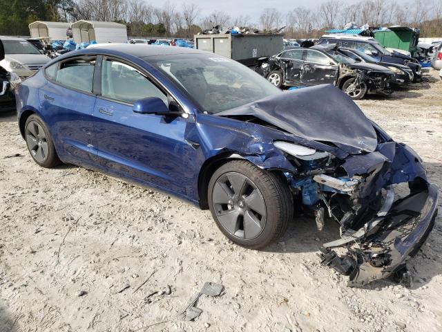 Photo 4 from auction – 2022 TESLA MODEL 3 with VIN 5YJ3E1EAXNF184748