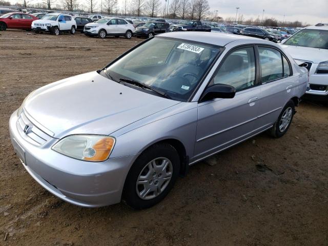 HONDA CIVIC LX 2002 with VIN 1HGES16652L037341 - Photo from auction