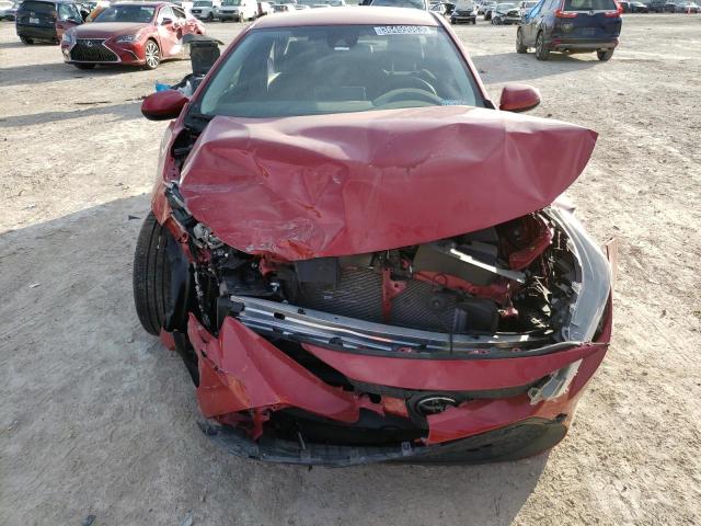 Photo 5 from auction – 2021 TOYOTA COROLLA LE with VIN JTDEPMAE1MJ155417
