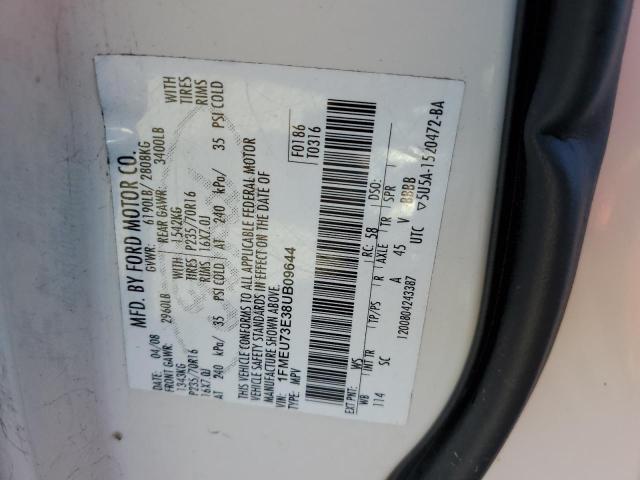 Photo 14 from auction – 2008 FORD EXPLORER X with VIN 1FMEU73E38UB09644