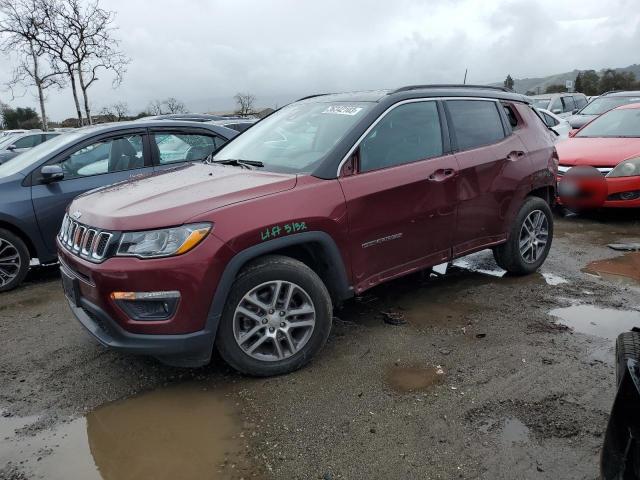 JEEP COMPASS LA 2020 with VIN 3C4NJCBB3LT248883 - Photo from auction