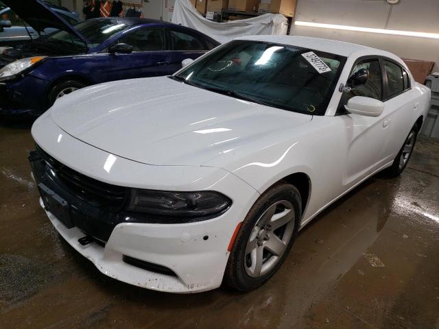 DODGE CHARGER PO 2019 with VIN 2C3CDXAG7KH658925 - Photo from auction