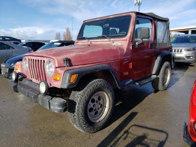 JEEP WRANGLER / 1999 with VIN 1J4FY19S4XP432437 - Photo from auction