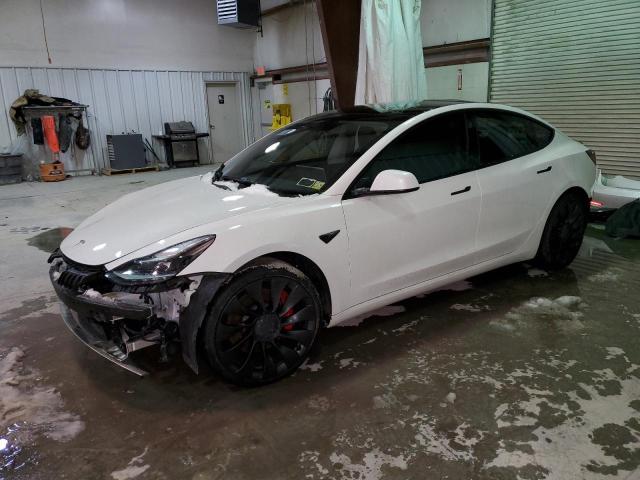 TESLA MODEL 3 2022 with VIN 5YJ3E1EC4NF195603 - Photo from auction