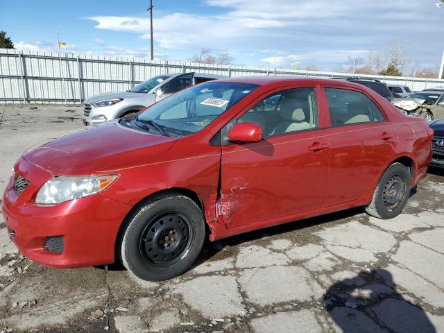 TOYOTA COROLLA BA 2009 with VIN JTDBL40E999031727 - Photo from auction