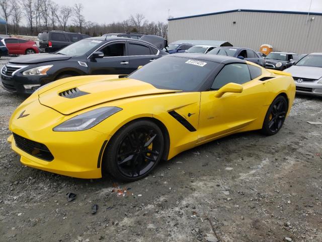 CHEVROLET CORVETTE S 2015 with VIN 1G1YK2D76F5113083 - Photo from auction